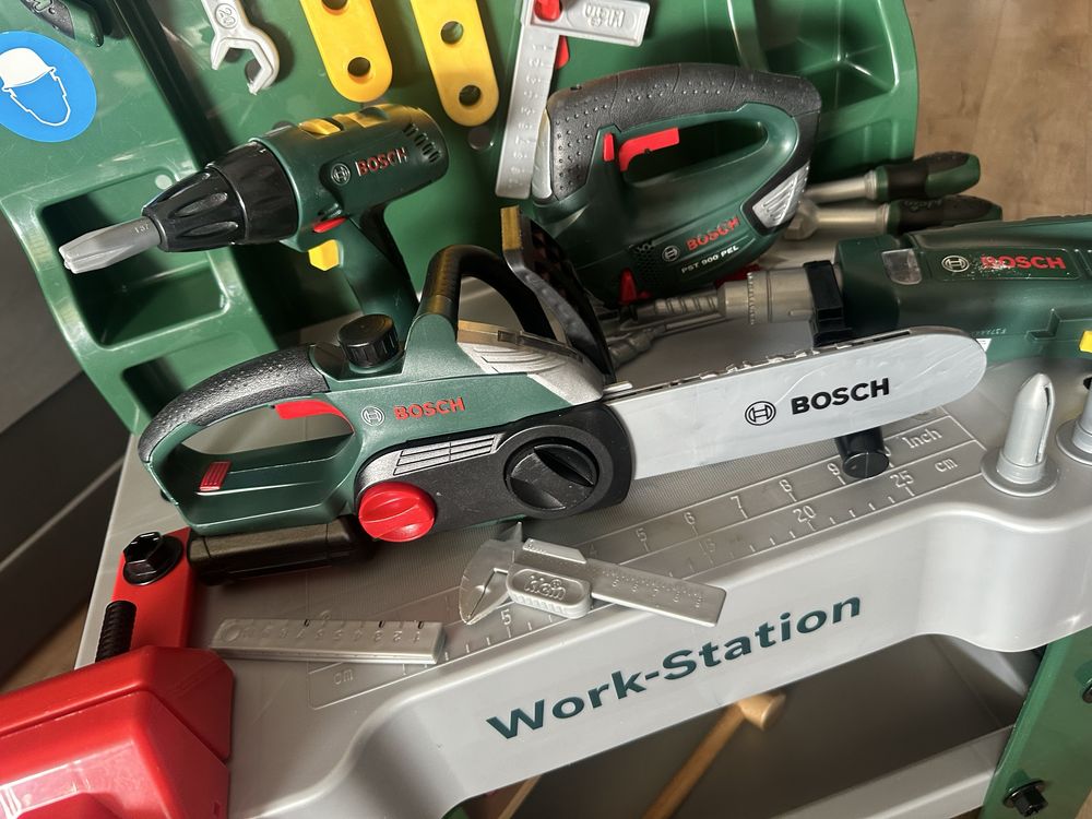 Warsztat dla dzieci Bosch Klein plus narzedzia