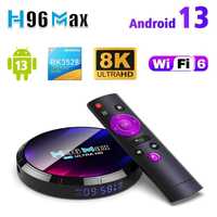 Android TV Андроид ТВ приставка H96 MAX 4GB/64GB, Android 13.0.