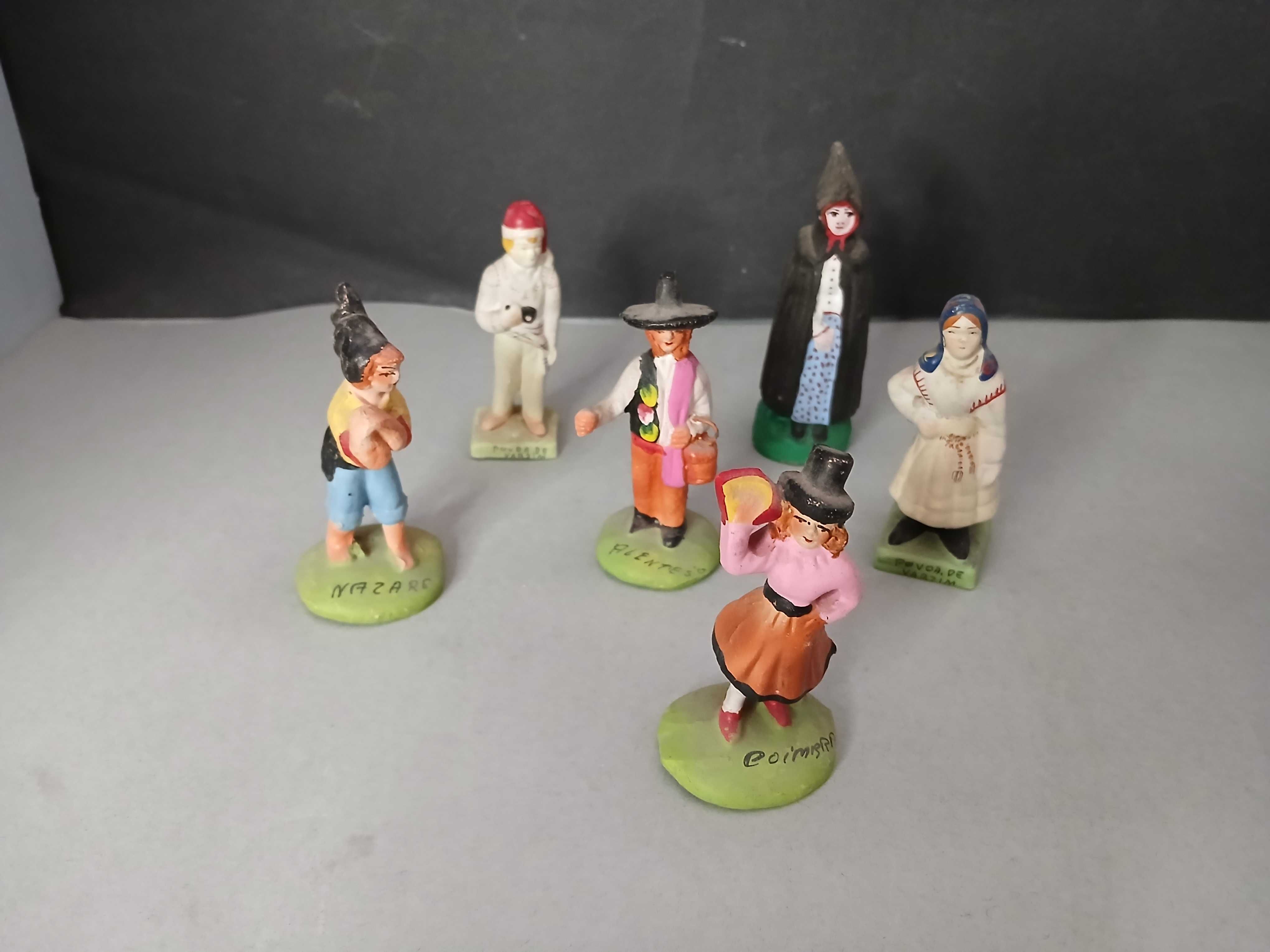 figuras em barro cerâmica popular portuguesa