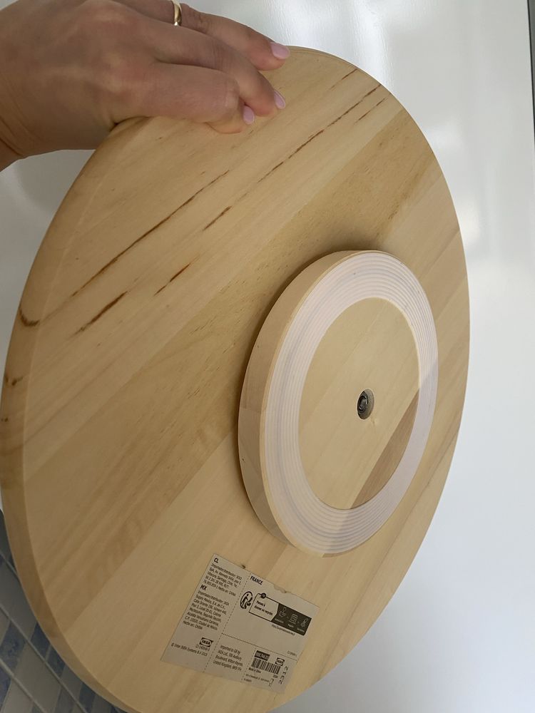 Tabuleiro giratório Ikea
