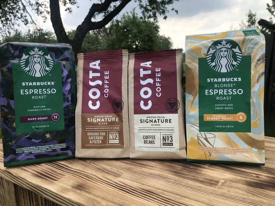 Кава Starbucks Espresso в зерхах, Старбакс, 100% Арабіка
