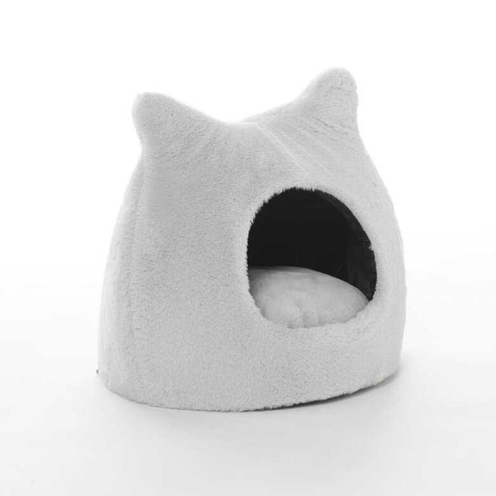 Igloo/Cama Anti Stress Cinzento para gatos