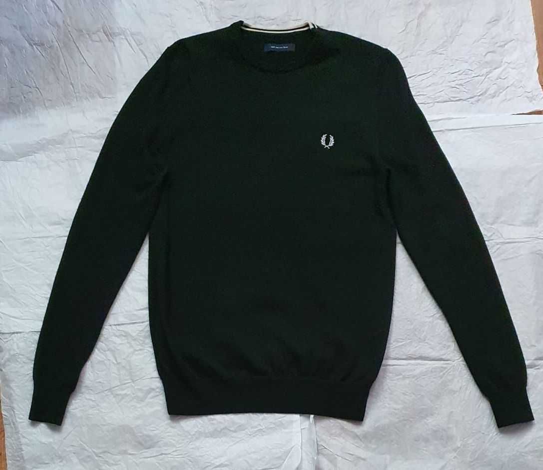 Fred Perry sweter z wełny Merino S/M