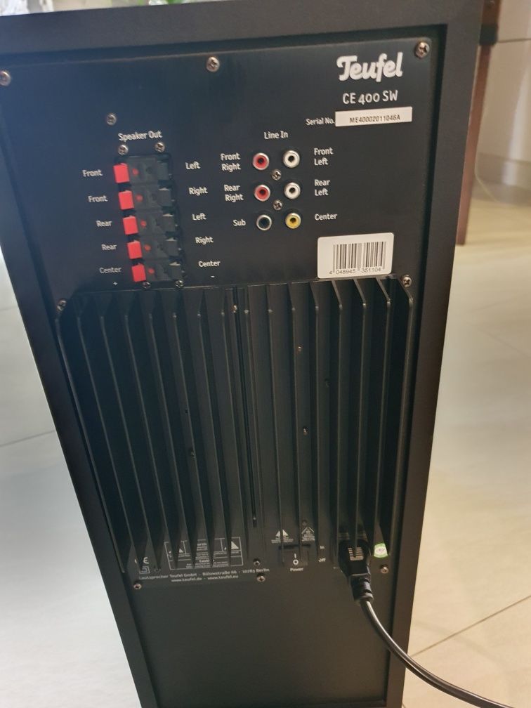 Teufel CE400SW subwoofer