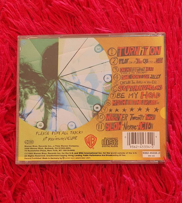The Flaming Lips Transmissions From Satellite Heart CD jewel case 1993