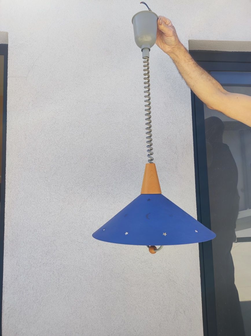 Candeeiro extensivel para criança