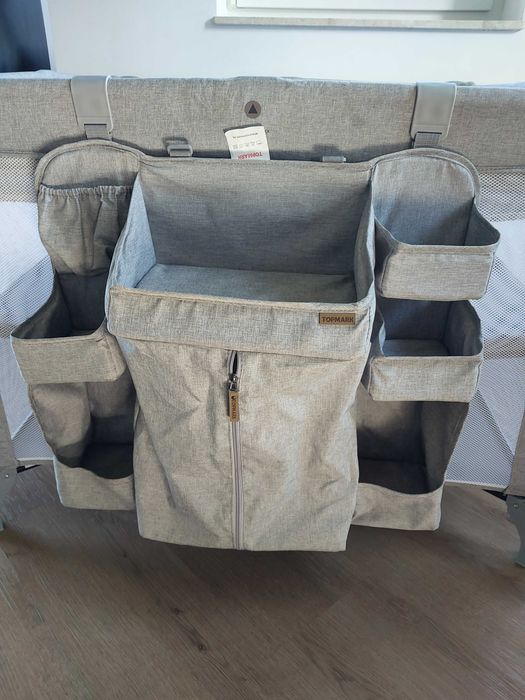 Topmark Kojec Dla Dziecka Łóżeczko Turystyczne Kwadratowe 1m x 1m
