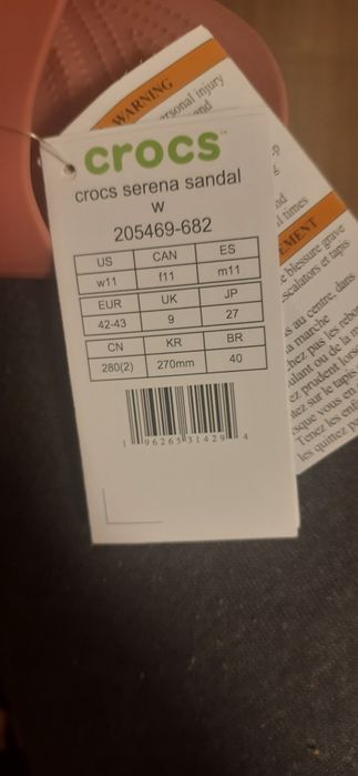 Босоніжки, сандалі жіночі crocs cerena