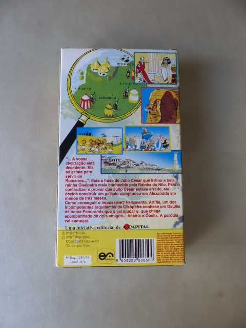 Astérix e Cleópatra VHS