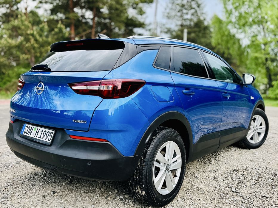 Opel Grandland X 1.2 Turbo 130KM 2019r. NAVI KAMERA LED z Niemiec