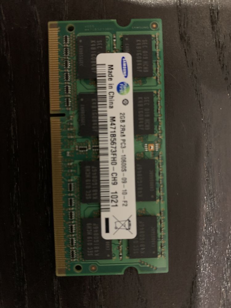 Memória portatil 2Gb a funcionar