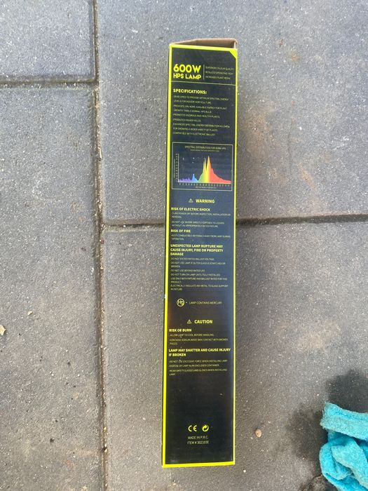 Zestaw oswietleniowy HPS MH 600W z balastem Nito Gmb