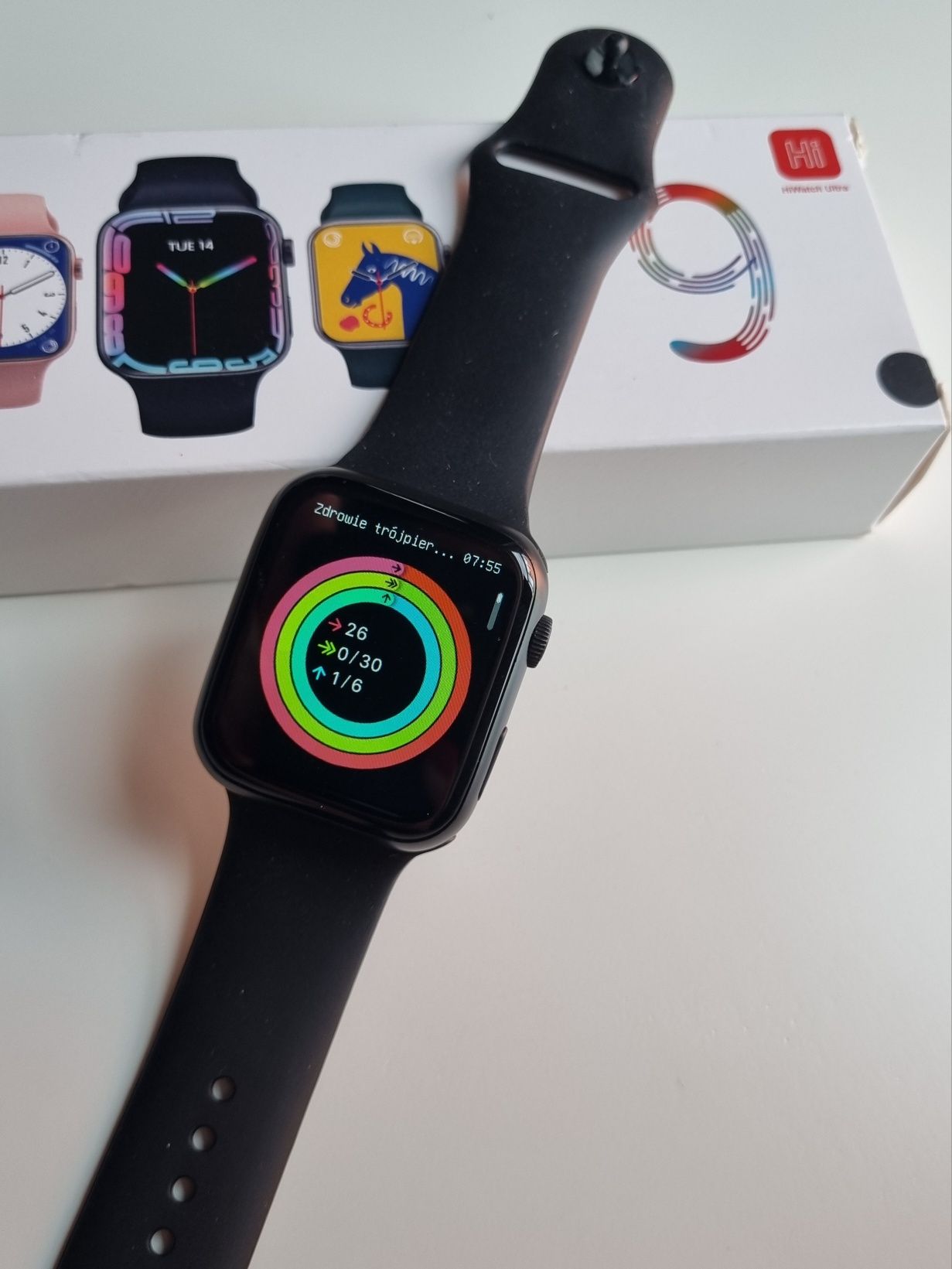 Smartwatch 9 czarny OKAZJA