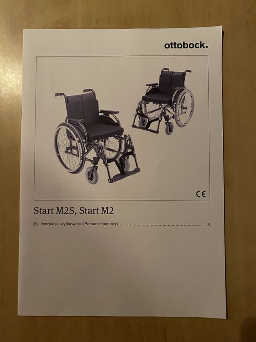 Wózek inwalidzki ottoback smart m2 S