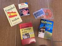Książki z hiszpańskiego rozmówki/ słownik