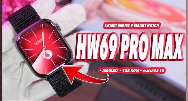 Смарт часы HW69 Pro Max 9 серии.Smart watch