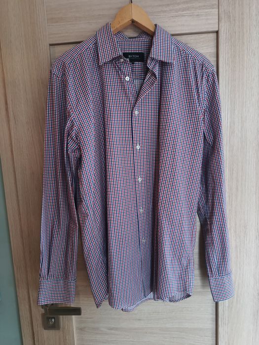 Koszula męska w kratę Bytom rozmiar 39