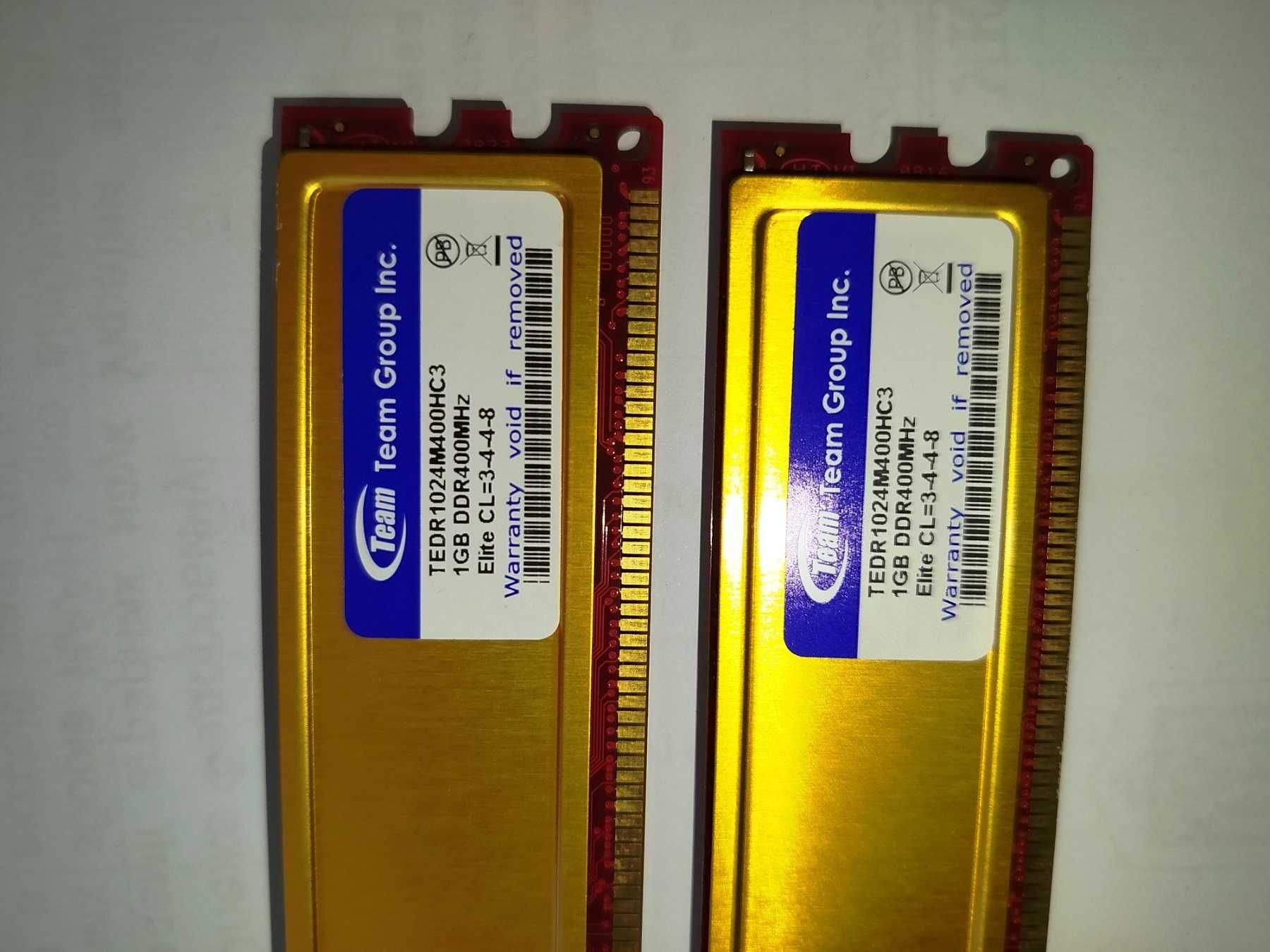Модуль памяти для ПК DDR SDRAM 1GB 400 MHz Team TEDR1024M400HC3