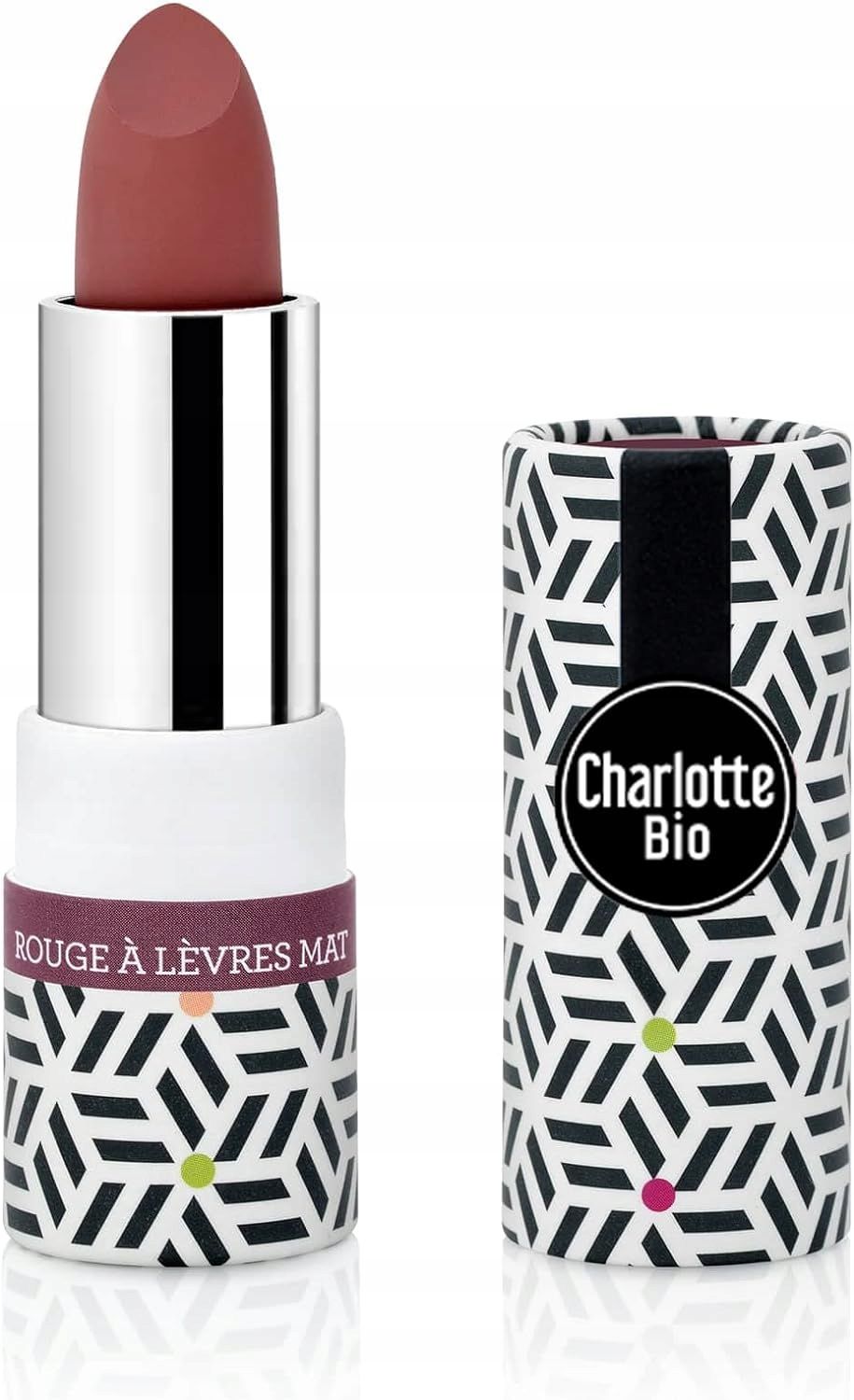 Charlotte Make Up - Matowa Szminka - Czerwony, Bordeaux Red