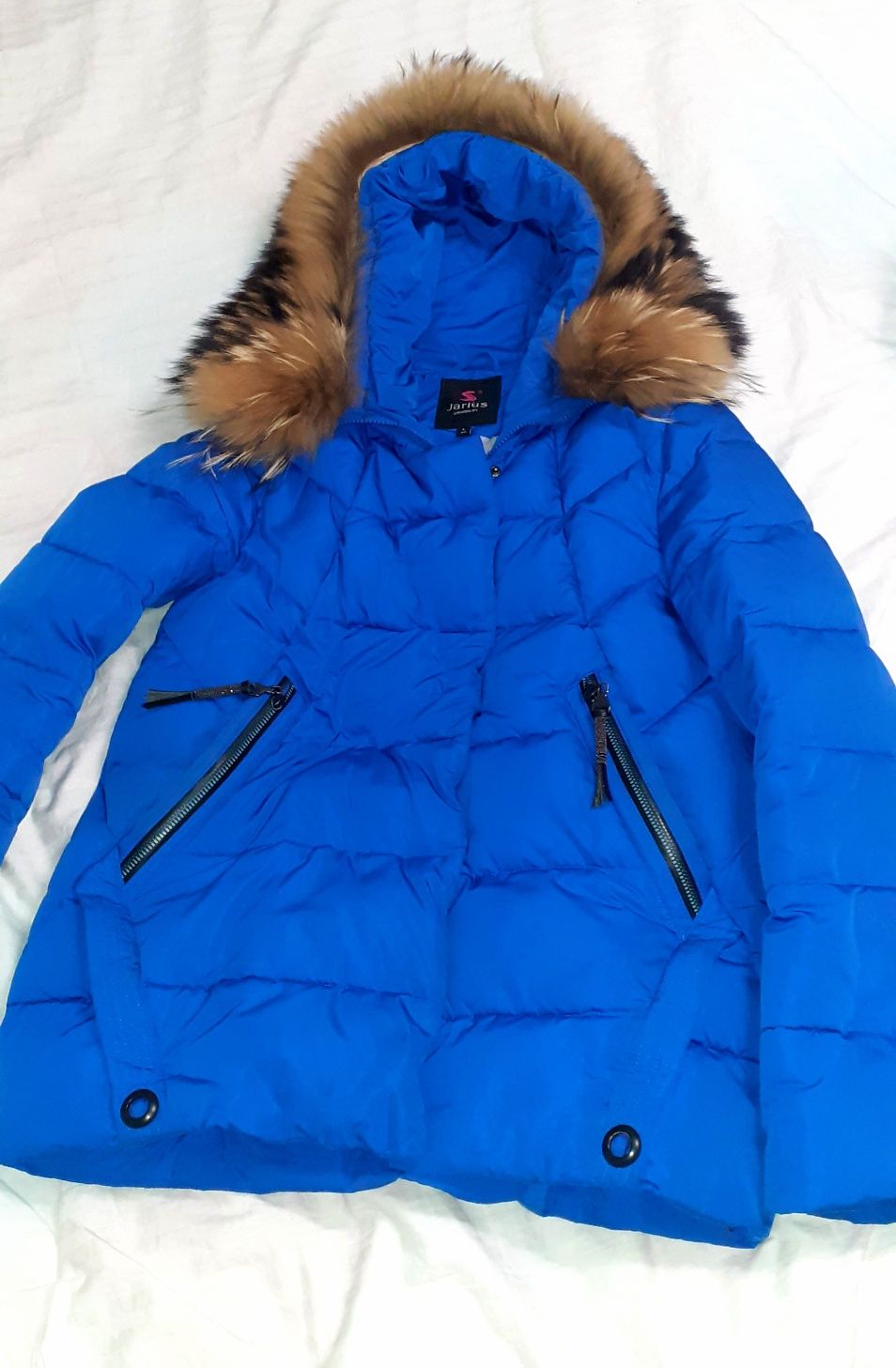 Зимова куртка 46 розмір, пухова