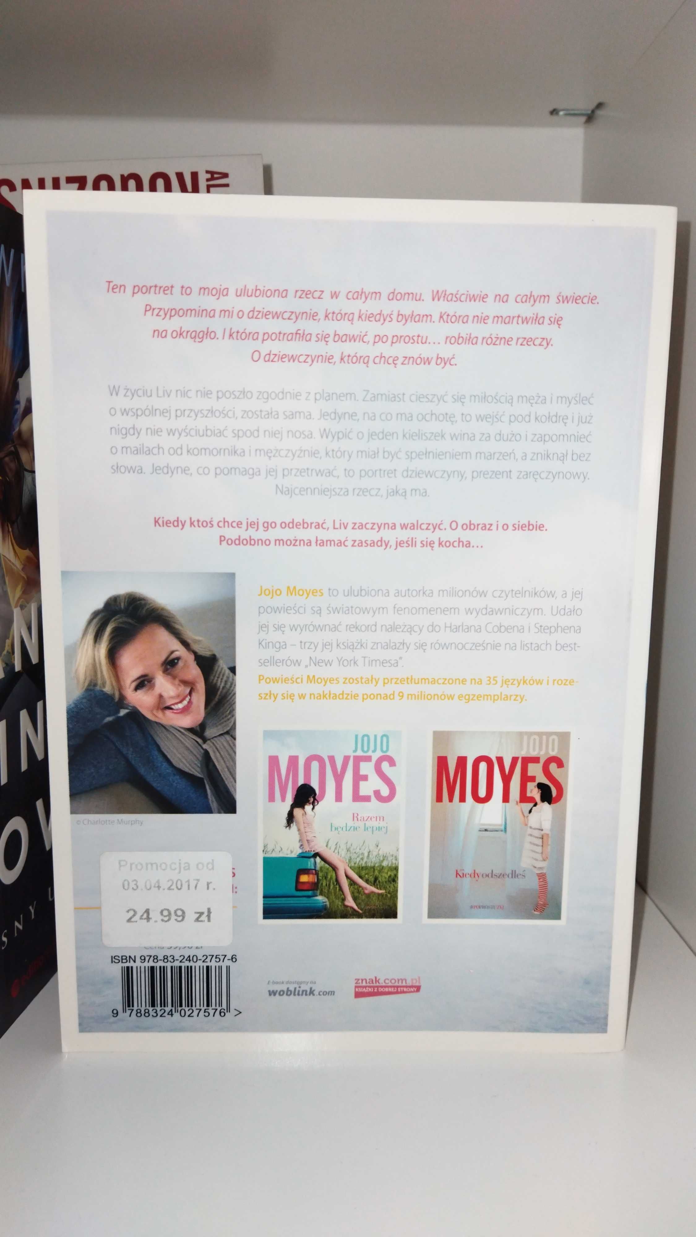 Jojo Moyes Dziewczyna którą kochałeś NOWA