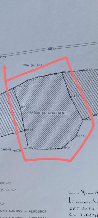 Oportunidade!  Ruina 10min  A25, potencial para futura residência