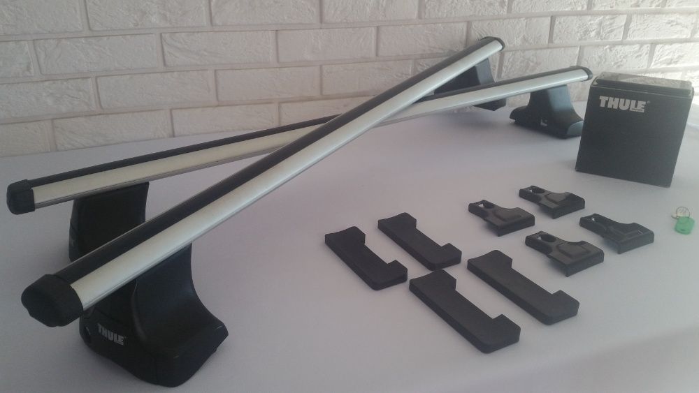 Bagażnik dachowy Citroen C8, 5-drzwi MPV, 02-10 Thule belki dachowe