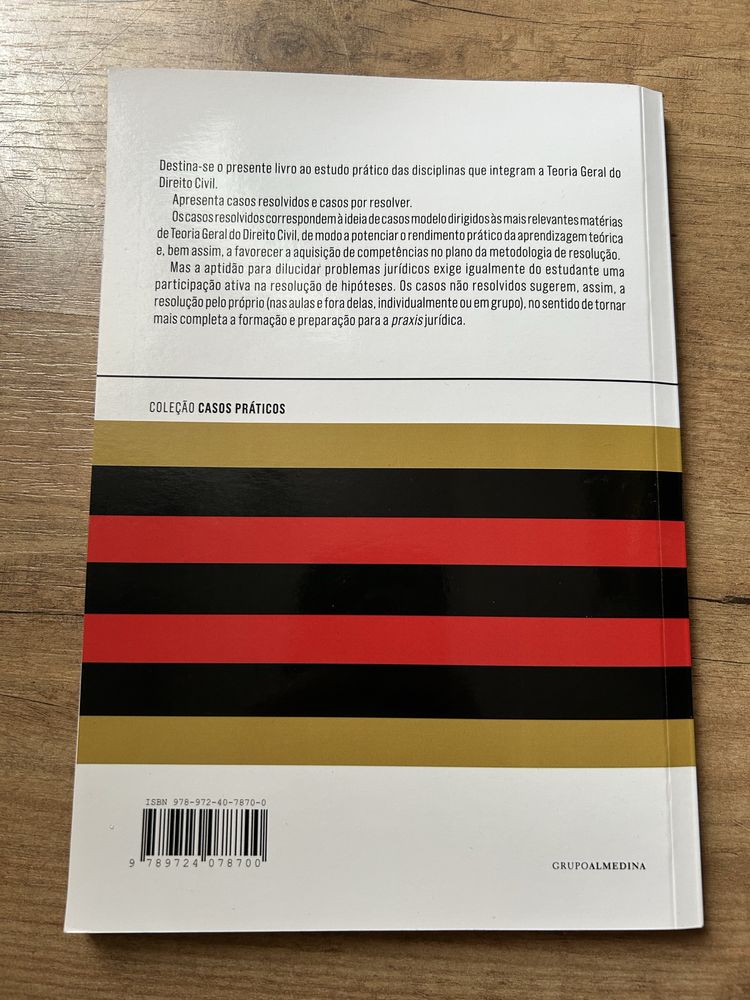 Casos Práticos- Teoria Geral do Direito Civil