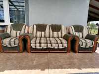 Zestaw sofa + 2 fotele