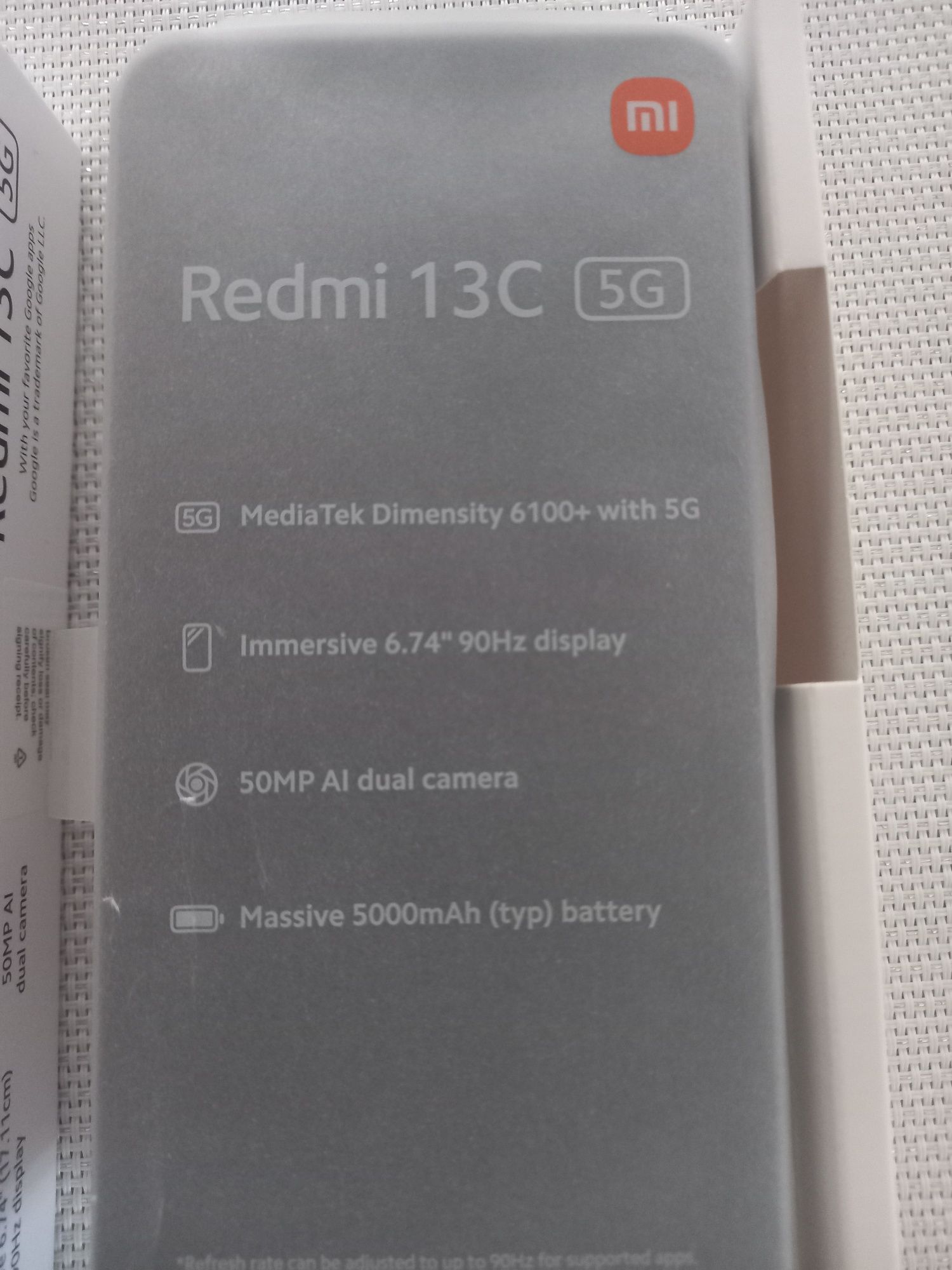 Xiaomi REDMI 13C 5G 4/128 GB niebieski