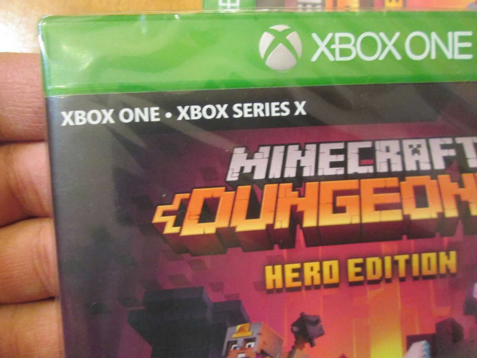 Jogo Minecraft Dungeons: Hero Edition Xbox One X Series X Novo Selado