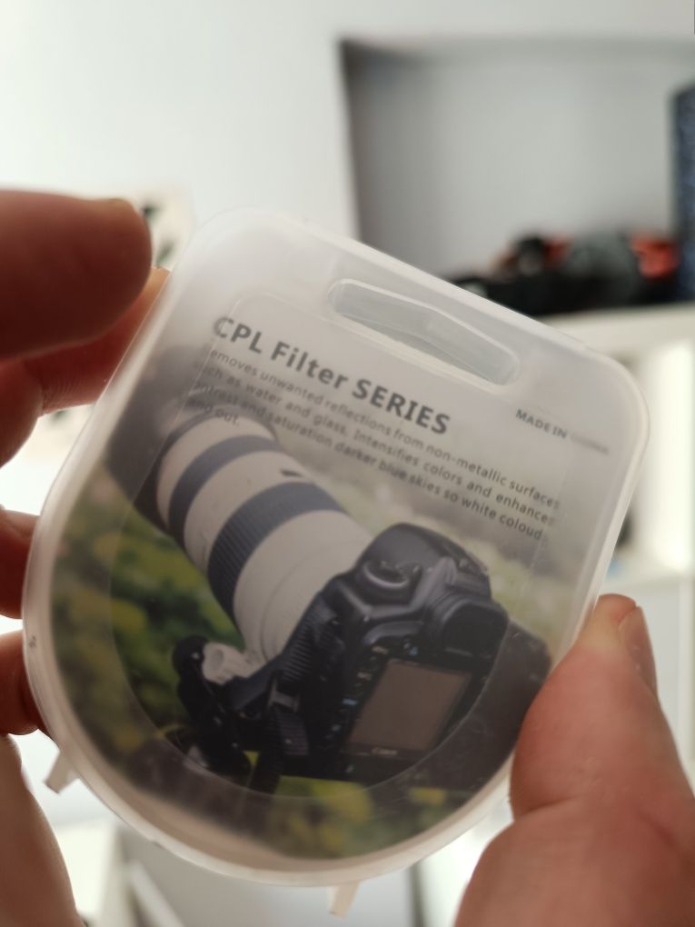 Filtr cpl polaryzacyjny 37mm