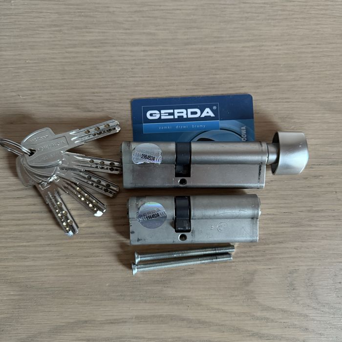 Wkładka do drzwi Gerda Pro System kl. 6C 35/50 + 40/55G jednego klucza
