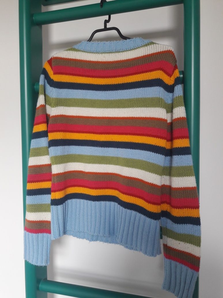 Sweter kolorowy S