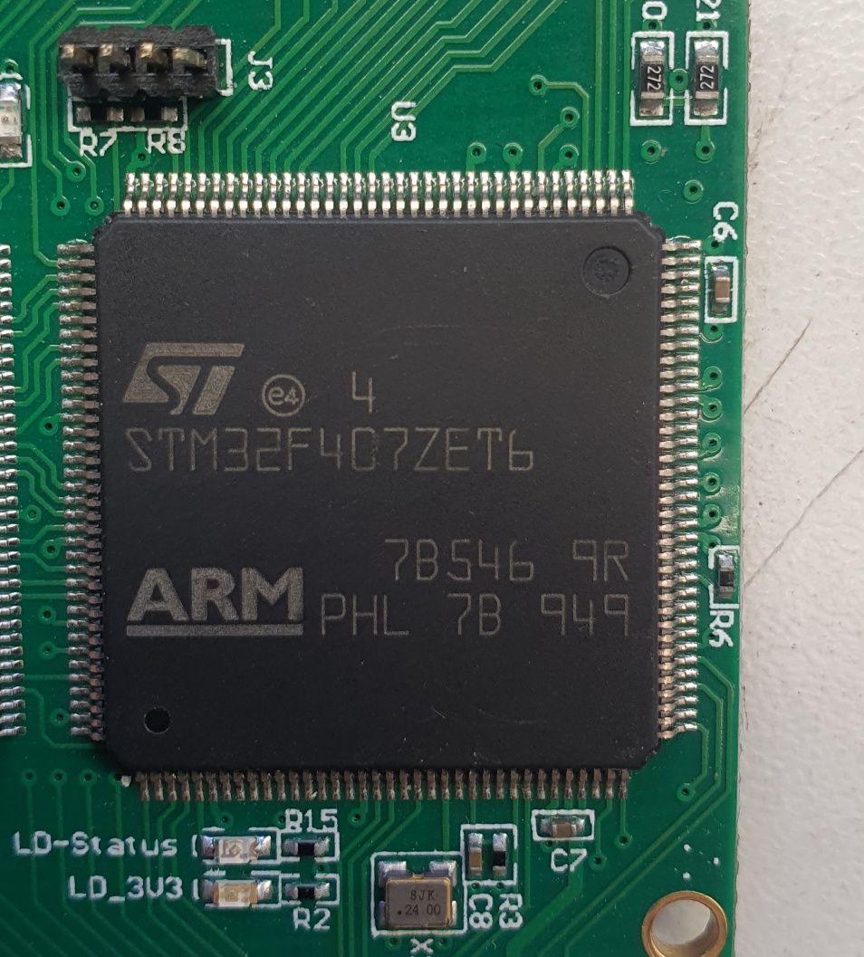 XILINX Spartan 6 XC6SLX9, Arm STM32F407