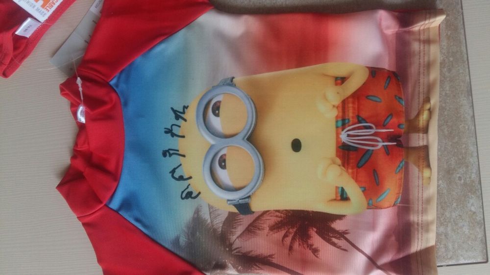 Купальник с УФ - защитой Миньон Despicable ME (Бельгия). Размер 74-80.