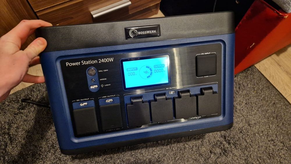 Bosswerk ESS-BWPS2400 — Портативна електростанція | 2 060 Вт·год | 2 4