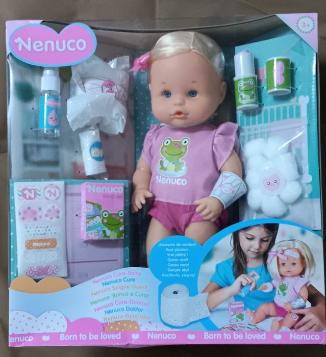 Boneco Nenuco Brinca a curar