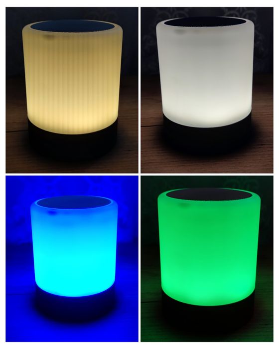 Beurer WL 50 Lampka nocna dotykowa RGB zegar budzik głośnik Bluetooth
