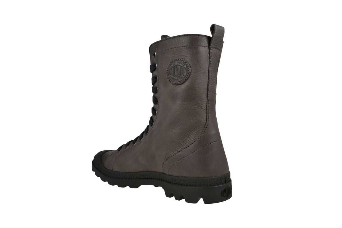 Жіночі шкіряні демісезонні черевики Palladium Pampa Hi Rise L Zip