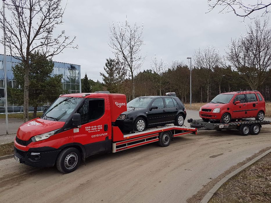 Wypożyczalnia Autolawety Lawety Dłużyce Przyczepy Ozorków MBM wynajem