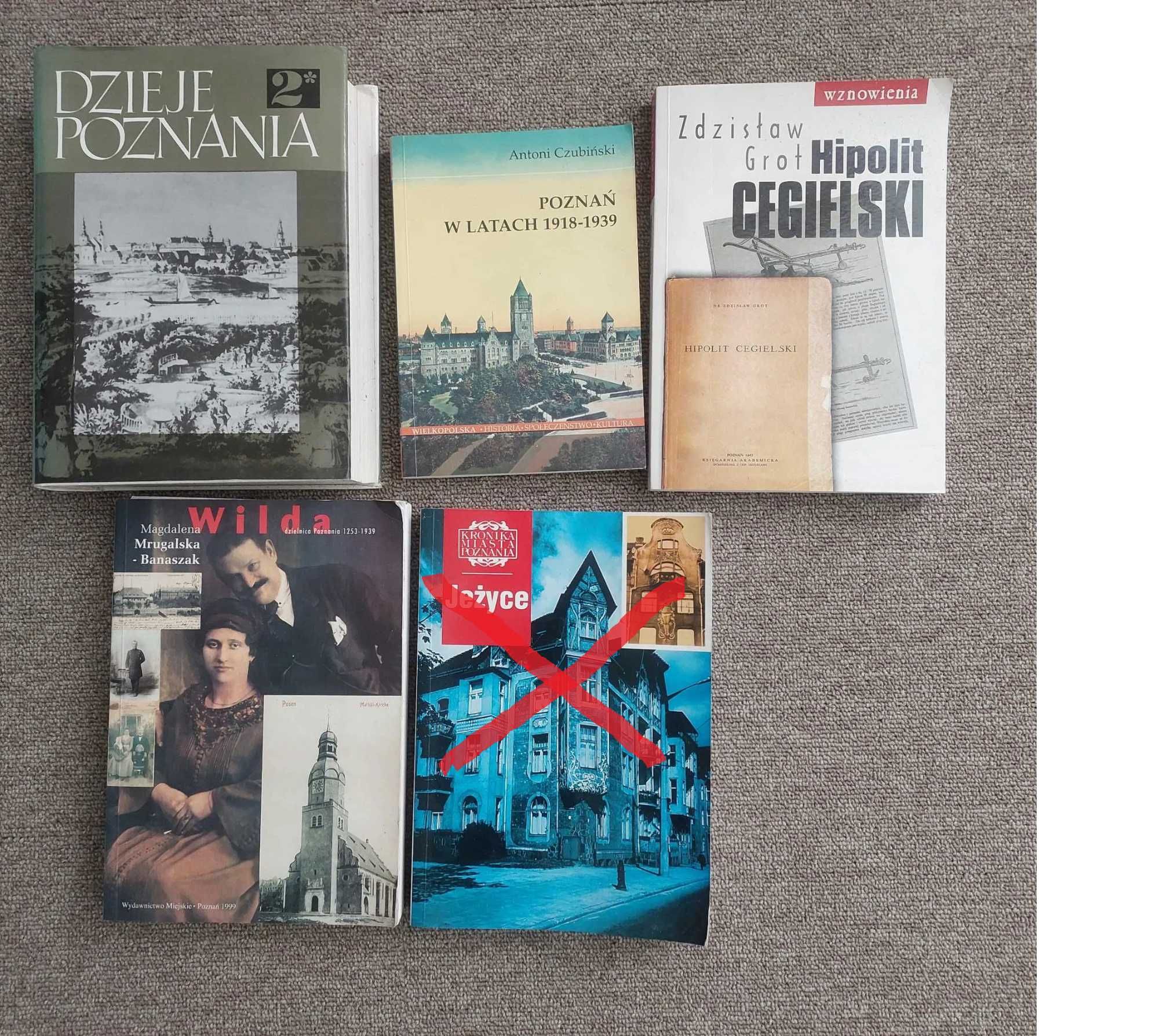 Książki historyczne o Poznaniu