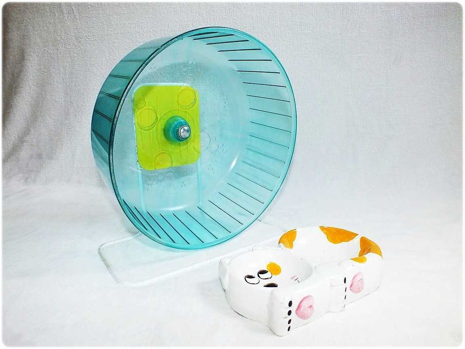 DUŻY Kołowrotek dla gryzoni SAVIC Rolly Giant 27,5cm +Podwójna miseczk