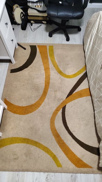 Carpete bege 190cm x 130cm