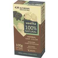 Venita Herbal Hair Color 4.34 Orzechowy Brąz - Farba Do Włosów