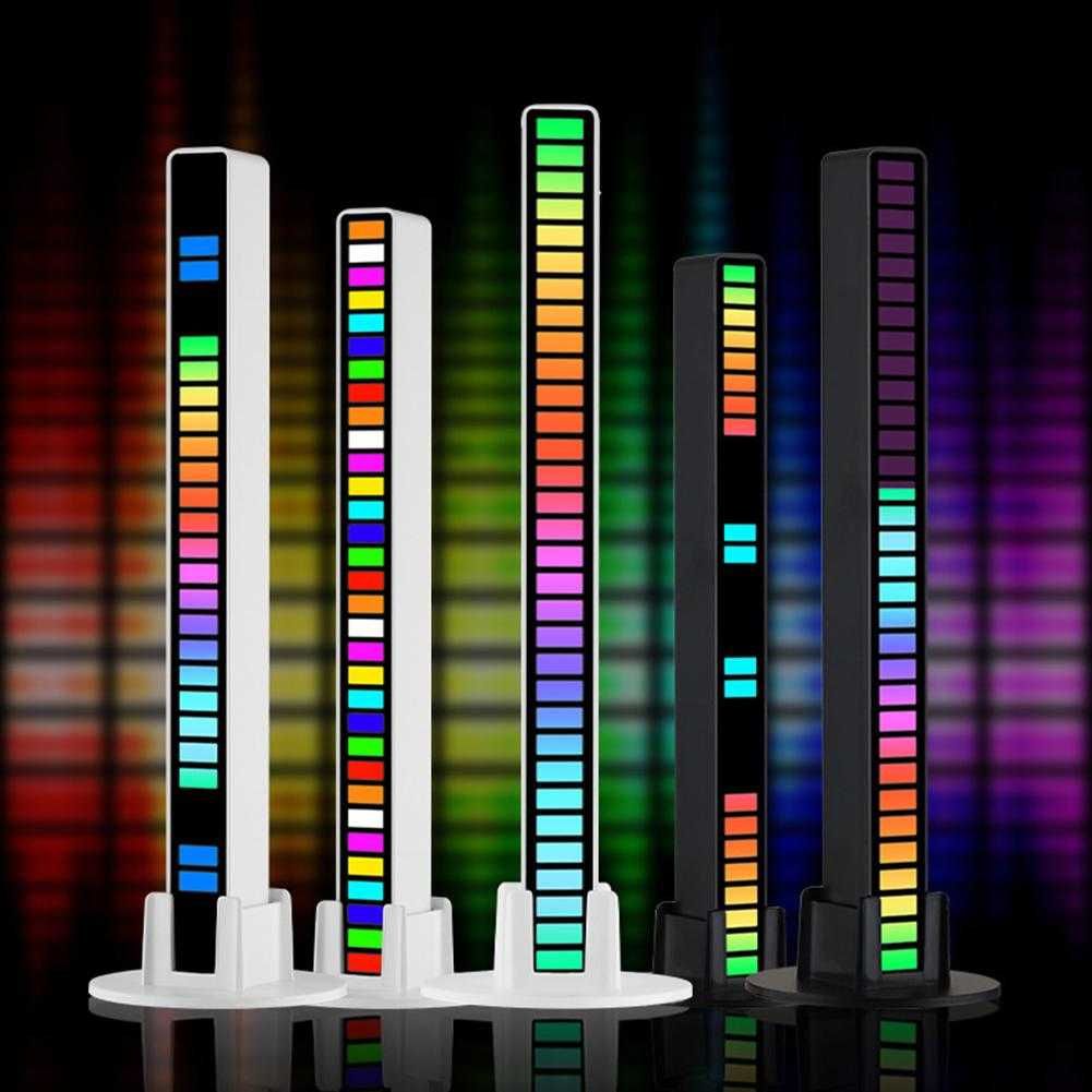 Светодиодный RGB музыкальный ритм-светильник (панель)