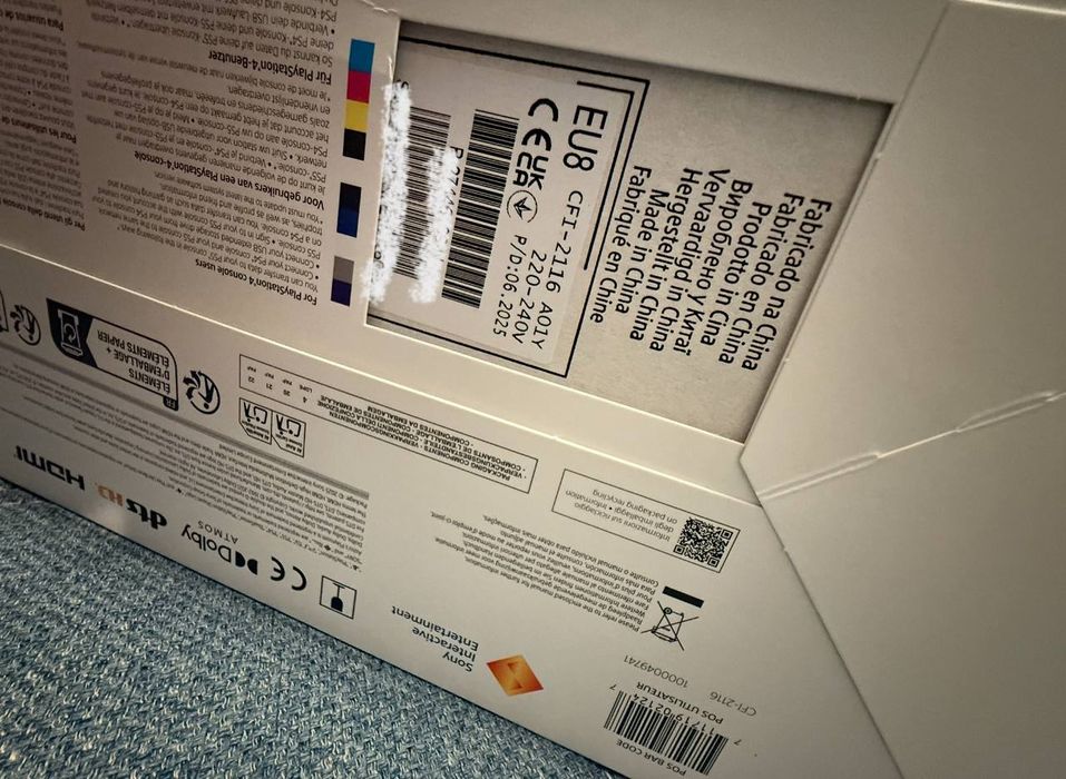 Sony PlayStation 5 PS5 ігрова консоль 1 TB дисковод CFI-2116 4K Hdmi