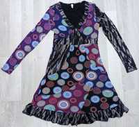 Симпатичное трикотажное платье Estelle/Италия, размер 38-40/M-L