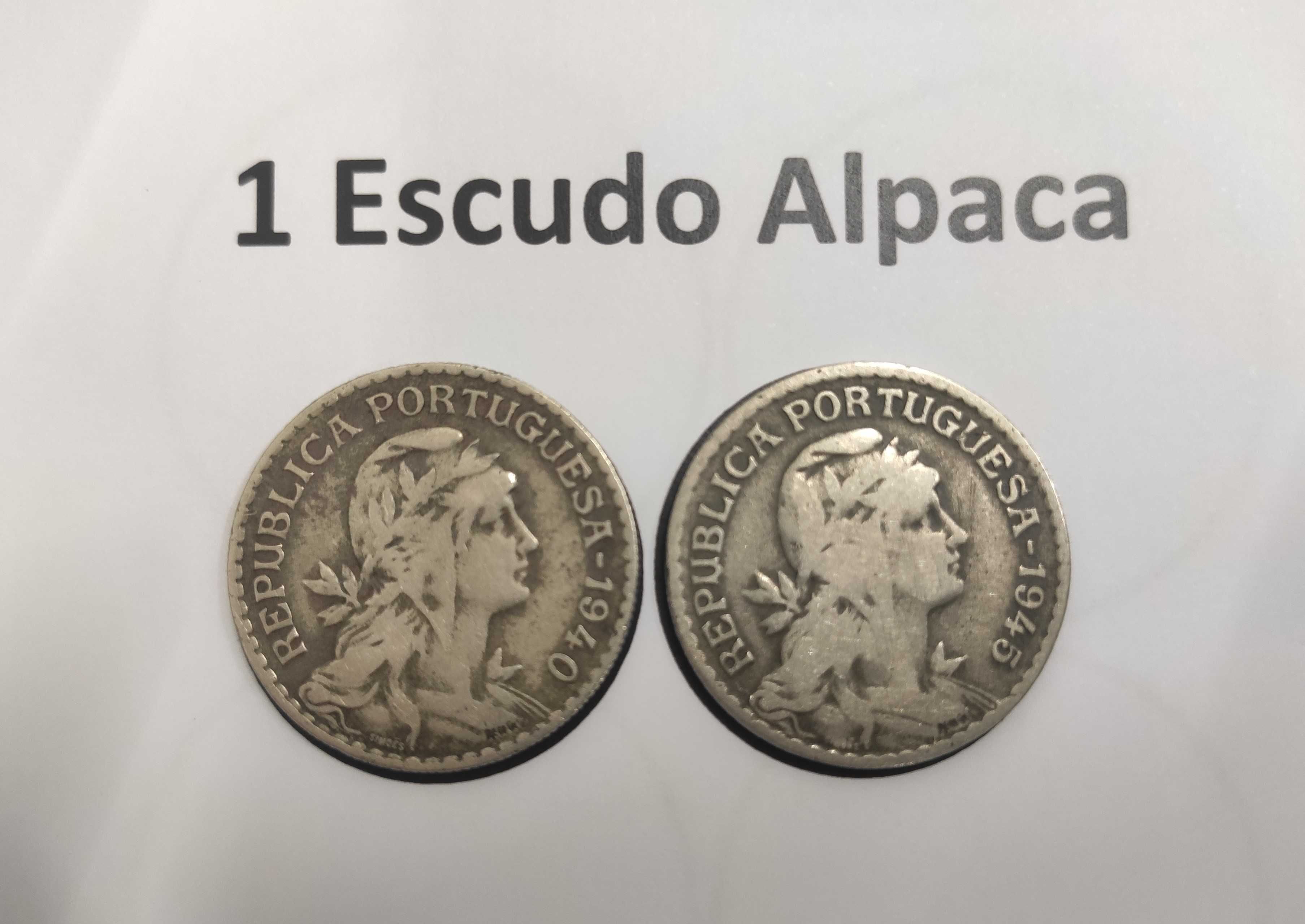 Moedas de 1$ Alpaca - 1940 | 1945