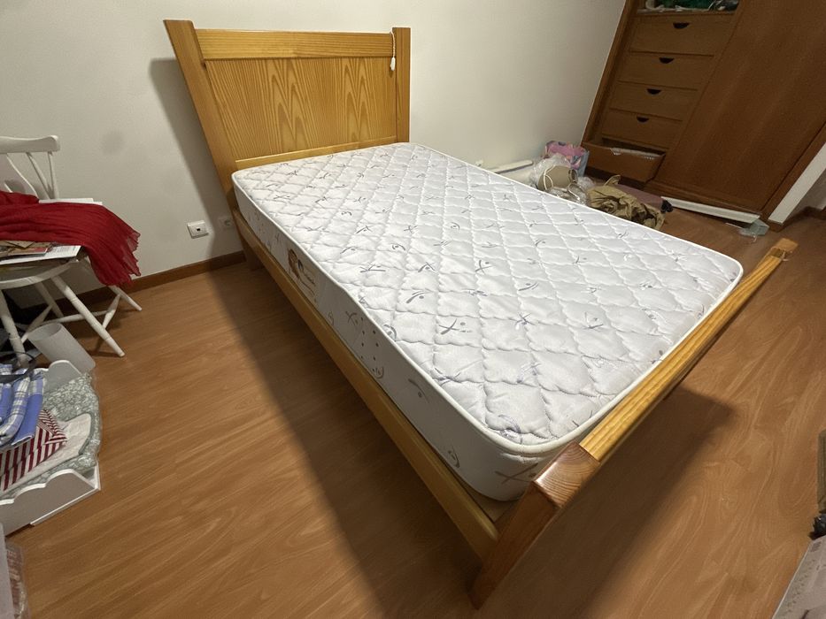 Cama corpo e meio em ponho